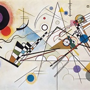 Kompozycja 8 - Wassily Kandinsky (Nowy Jork, Muzeum Guggenheima)