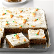 1946: Carrot Sheet Cake