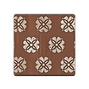 Brown Floral Flooring