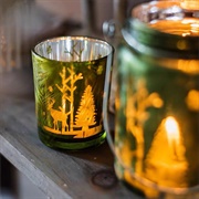 Christmas Candle Holder