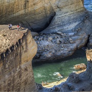 Camp at Cape Kiwanda (Oregon)