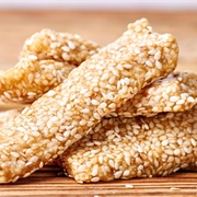 Malted Sugar and Sesame Taffy