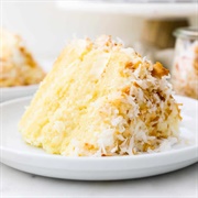 Coconut Custard Cake