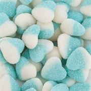Blue Gummy Hearts