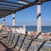 São Vicente Hill, Lisbon, Portugal