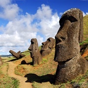 Easter Island Statues, Chile