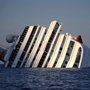 View of the Costa Concordia (2012)