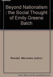 Beyond Nationalism (Emily Greene Balch)