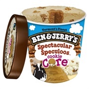 Ben Jerrys Spectacular Speculoos Cookie Core Ice Cream