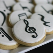 Music Note Cookies