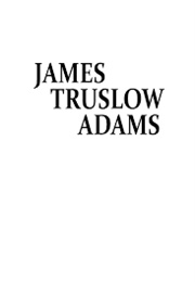 The Native's Return (James Truslow Adams)