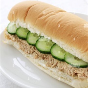 Tuna and Cucumber Sub Roll