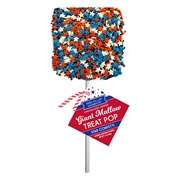 Melville Candy Patriotic Star Confetti Giant Marshmallow Pop