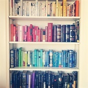 Second Favorite Activity Reading Organizing Bookshelves