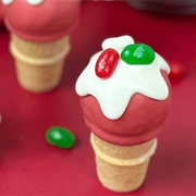 Jelly Belly Christmas Cake Pop Cones