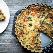 Bacon, Leek and Cheese Quiche