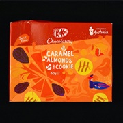 Caramel Almonds and Cookies Kitkat