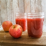 Raspberry Flavour Apple Jam