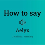 Aelyx