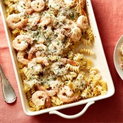 Alfredo Shrimp Scampi Dump Dinner