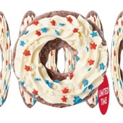 Krispy Kreme Red Velvet Sparkler Donut