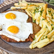 Milanesa a Caballo