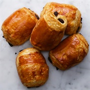 Warmed-Up Pain Au Chocolat