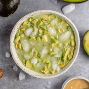 Avocado and Milk in Ice