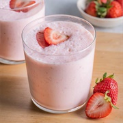 Strawberry Protein Milkshake