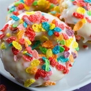 Fruity Pebbles Donuts