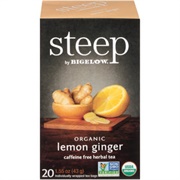 Organic Lemon Ginger Herbal Tea