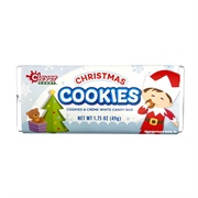 Clever Candy Christmas Cookies White Candy Bar