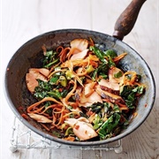 Salmon Stir Fry