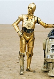 Anthony Daniels in 'Star Wars' (1977)