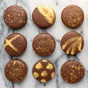Gold-Dusted Chocolate