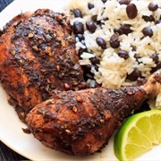 Black Bean Jerk Coconut Rice