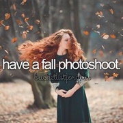 Have a Fall Photo Shoot