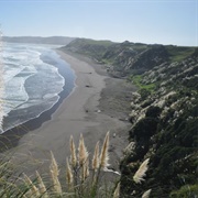 Cliffs of Manu Bay, Near Raglan, New Zealand