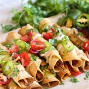 Bbq Jackfruit Taquito