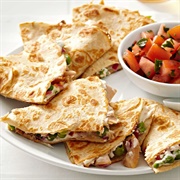 Smoked Salmon Quesadilla