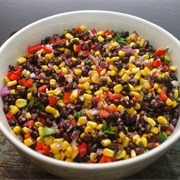 Corn Black Bean Tomatoes