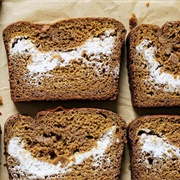 Pumpkin-Molasses Bread With Cream Cheese Filling