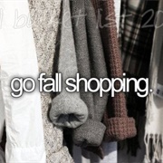 Go Fall Shopping