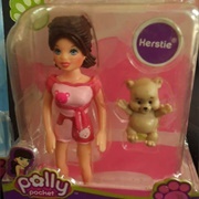 Polly Pocket Kerstie Teddy Bear