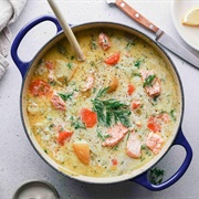 Lohikeitto (Finnish Salmon Soup)