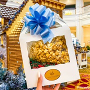 Gingerbread Spiced Caramel Popcorn