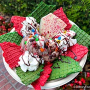 Peppermint Bark Nachos