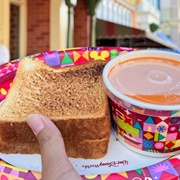 Grilled Cheese With Tomato Soup!