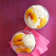 Georgia Peach Ice Cream