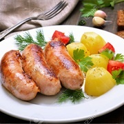 Sausage Boiled Potatoes
